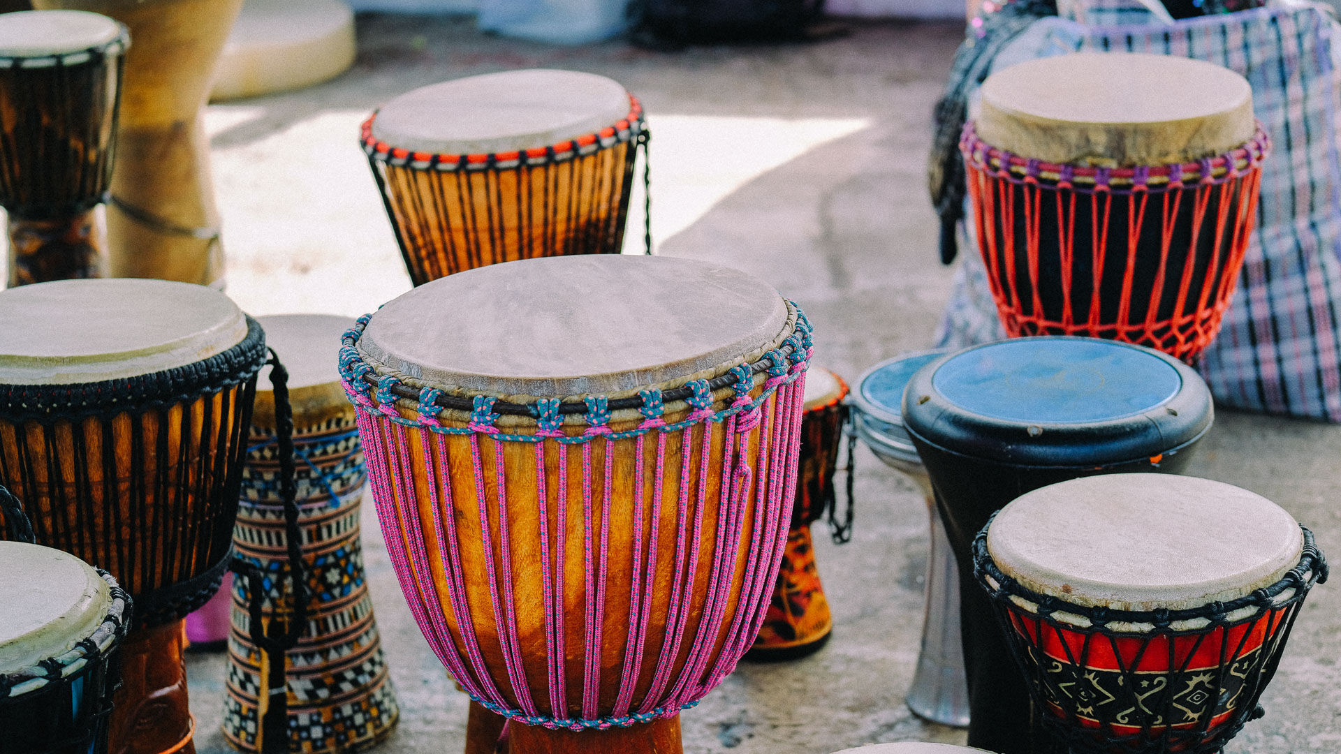Memories from the Post-Lockdown-Bandstand-Drum-Circle (image 1)